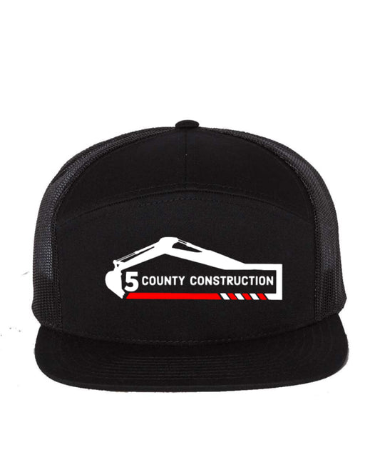 5 County Black 7 Panel (Shadow)