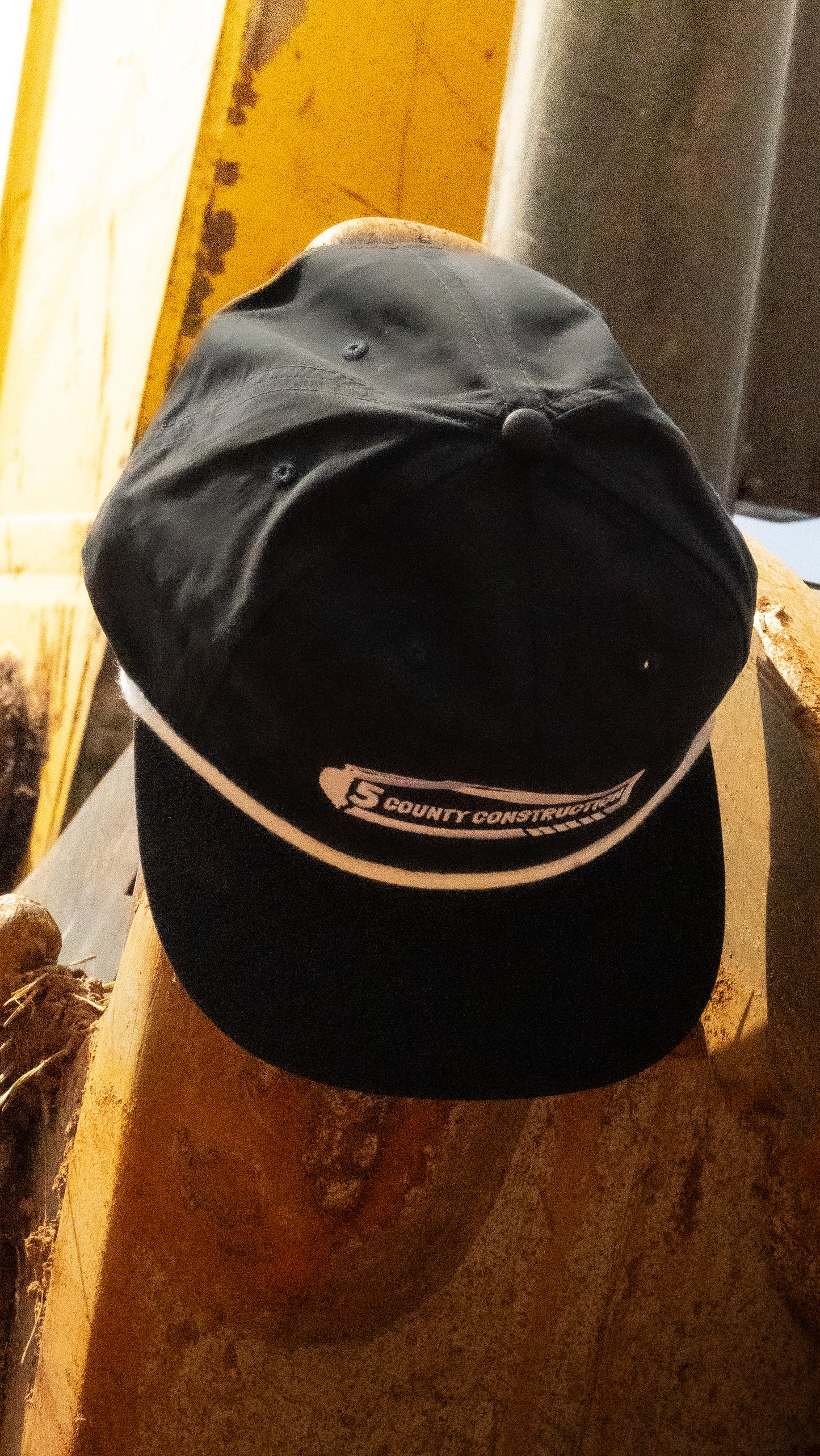 5 County Black Rope Hat (Moonlight)