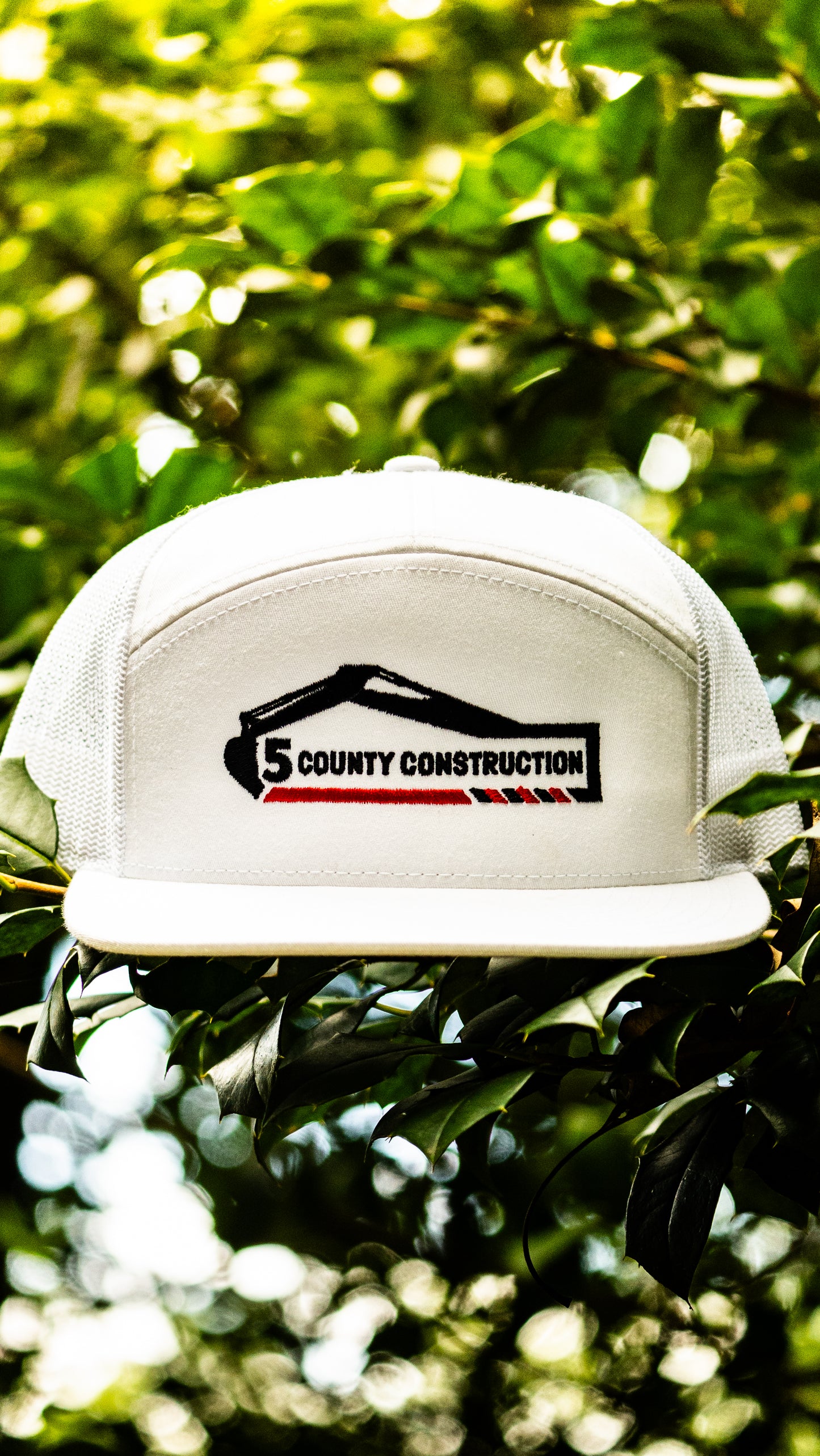 5 County White 7 Panel (Frostbite)