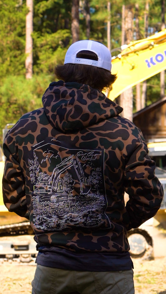 ECW & 5CC Collab Hoodie "Duck Camo”